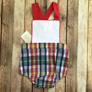 NWT Beaufort Bonnet TBBC Montpelier Plaid Sayre Sunsuit